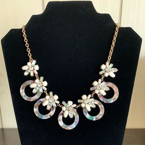 New Fragments Hoop & Cluster Station Necklace